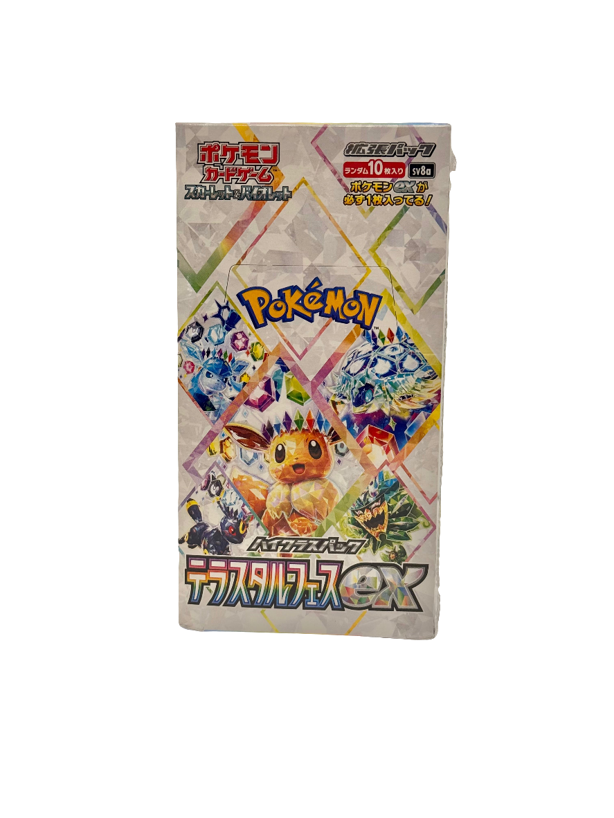 Japanese Pokemon Scarlet & Violet Terastal Festival Booster Box - SV8A