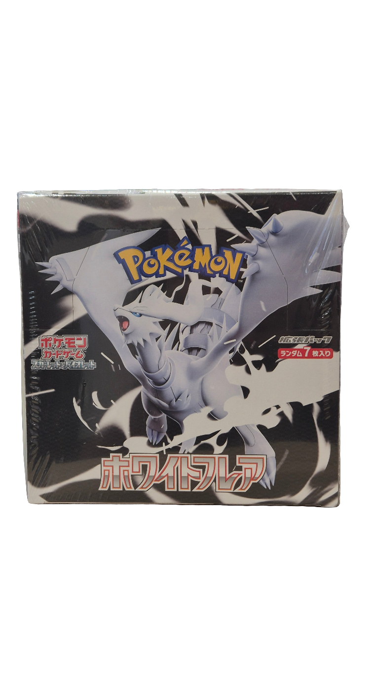 White Flare Japanese Booster Box